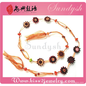 Pullover Granat Strap Tassel Anhänger Schmuck Set Guangzhou